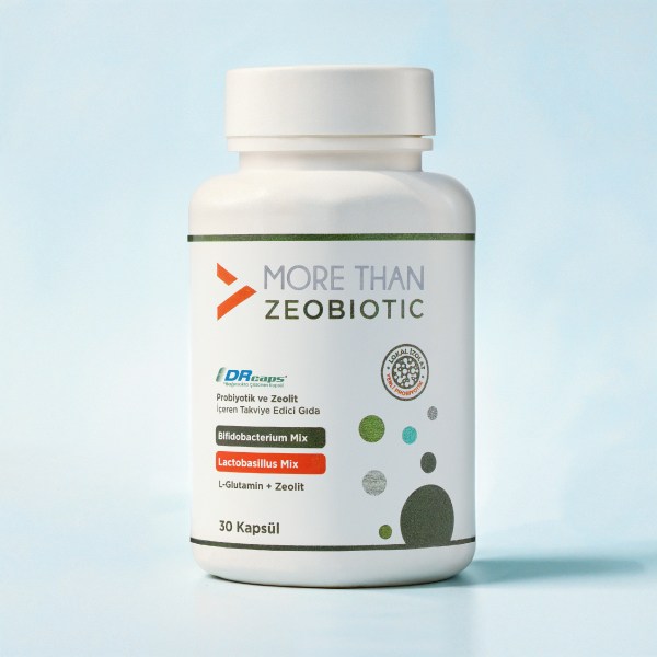 More Than Zeobiotic Probiyotik 30 Kapsül (L-glutamin + Zeolit)
