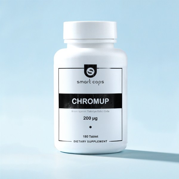Smart Caps ChromUP Krom Pikolinat 200 Mcg 180 Tablet