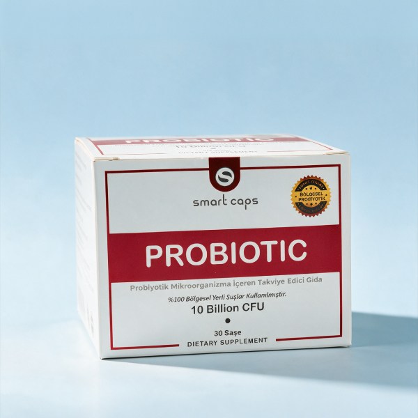 Smart Caps Probiyotik & Prebiyotik 10 Milyar Cfu 30 Saşe