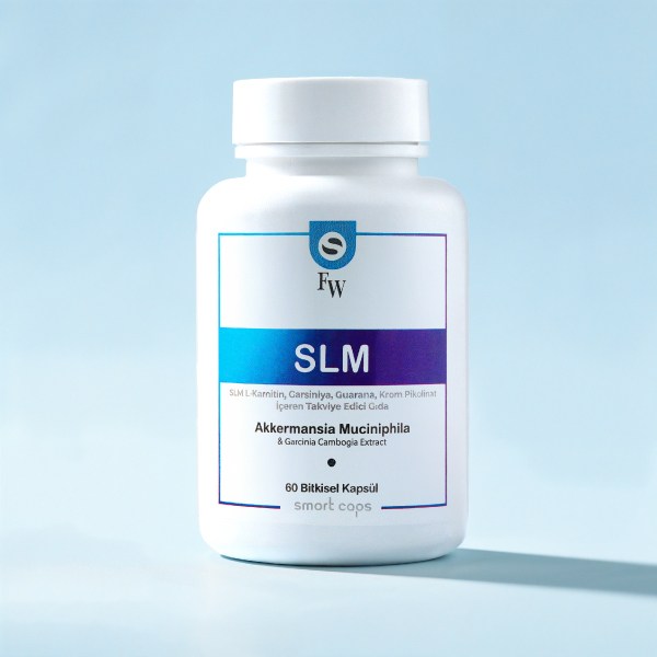 Smart Caps SLM Akkermansia Muciniphila & Garcinia Cambogia Extract 60 Kapsül | Probiyotik + Prebiyotik + İnülin