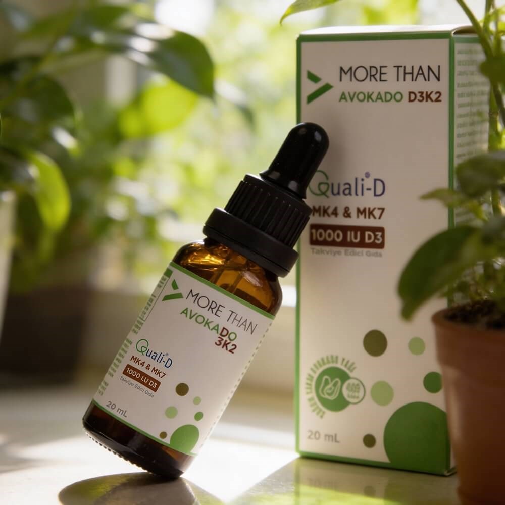 More Than Avokado D3K2 20 ml Damla