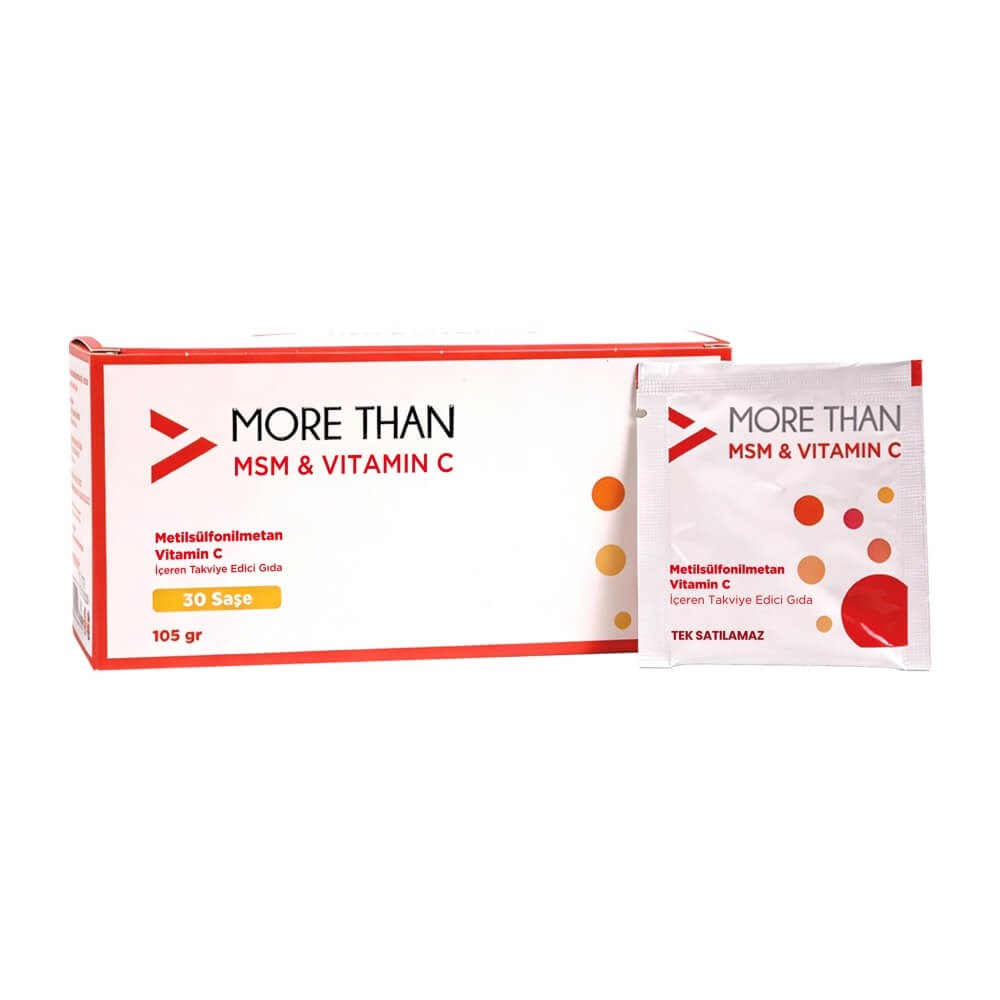 More Than Msm & Vitamin C 30 Saşe