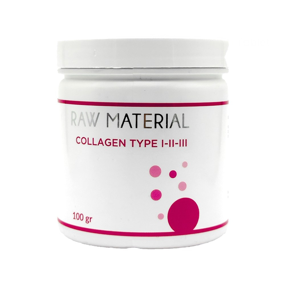 Raw Material Collagen (Type I-II-III) 100 gr