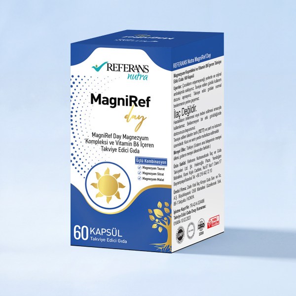 Referans Nutra Magniref Day 60 Kapsül