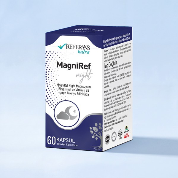 Referans Nutra Magniref Night 60 Kapsül