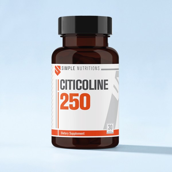 Simple Nutritions Citicoline (Sitikolin) 250 mg 30 Kapsül
