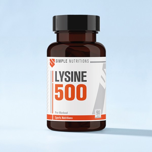 Simple Nutritions Lysine (Lizin) 500 Mg 90 Tablet