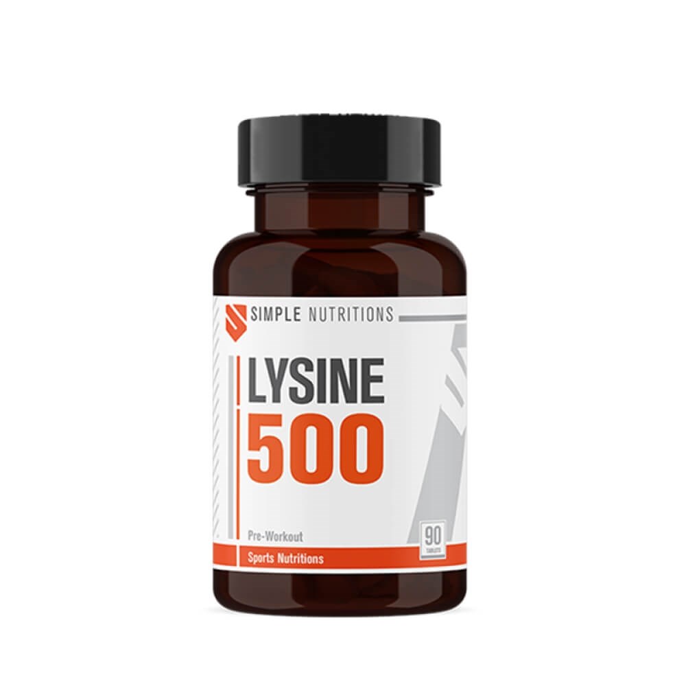 Simple Nutritions Lysine (Lizin) 500 Mg 90 Tablet
