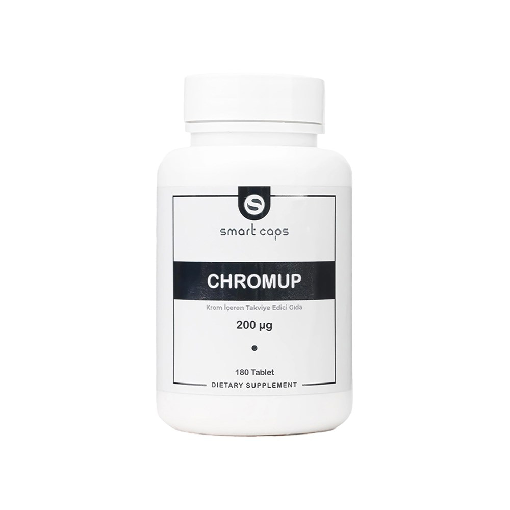 Smart Caps ChromUP Krom Pikolinat 200 Mcg 180 Tablet