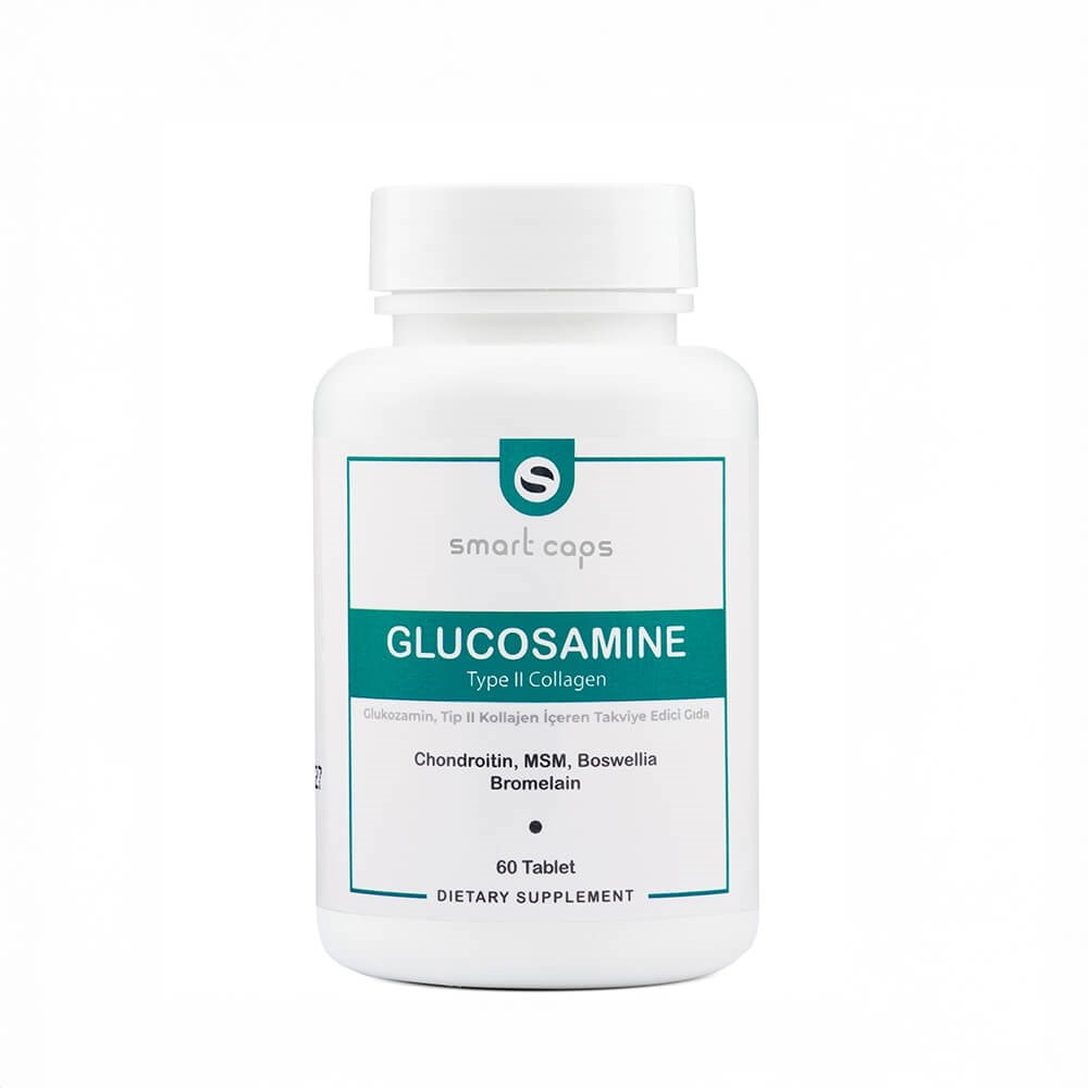 Smart Caps Glukozamin Tip II Kolajen 60 Tablet