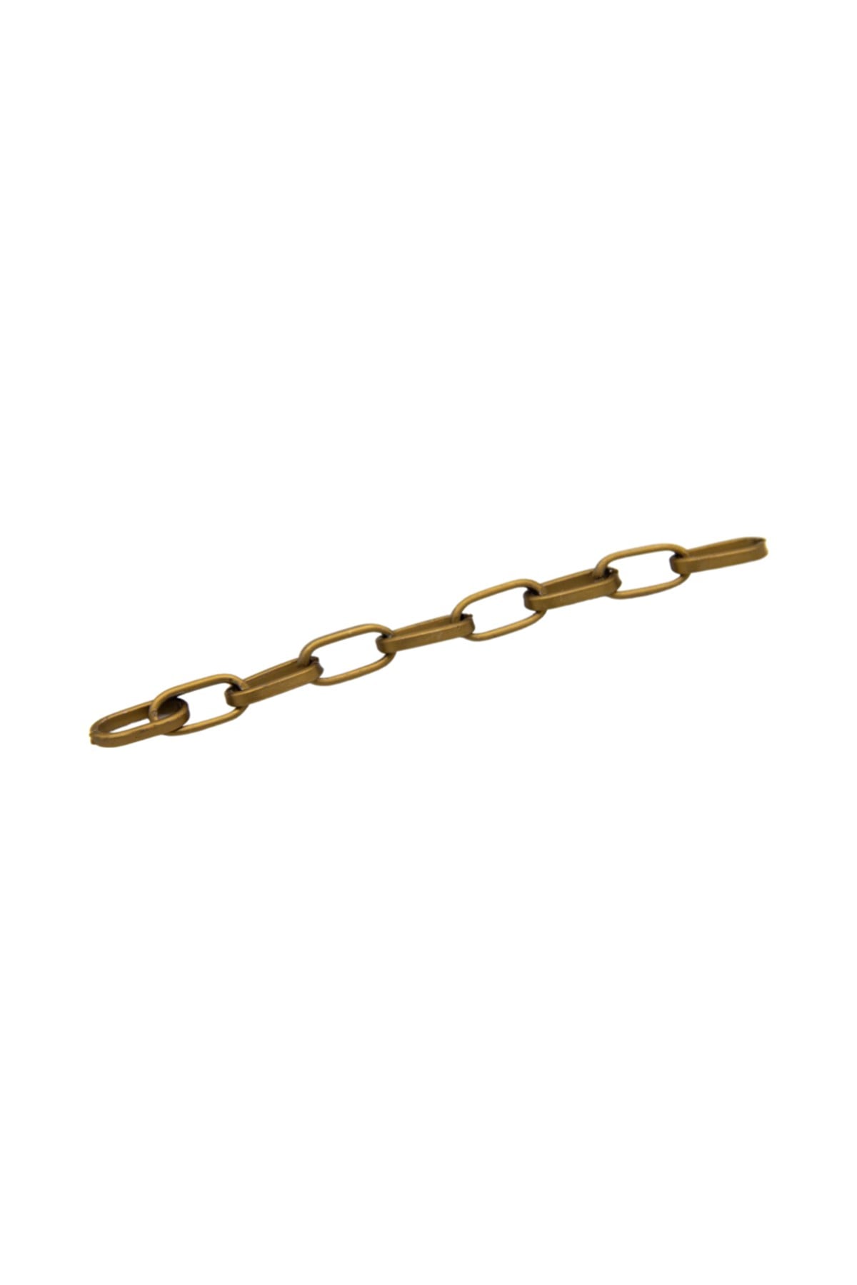 Antik Sarı Alüminyum Zincir 5x2 mm