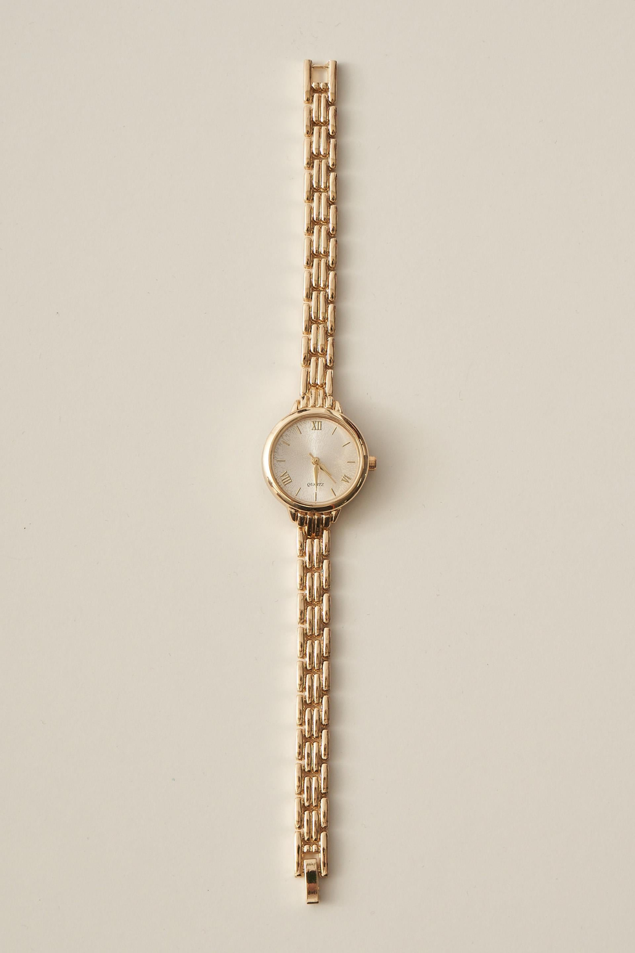 Gold-Beyaz-Kol Saati