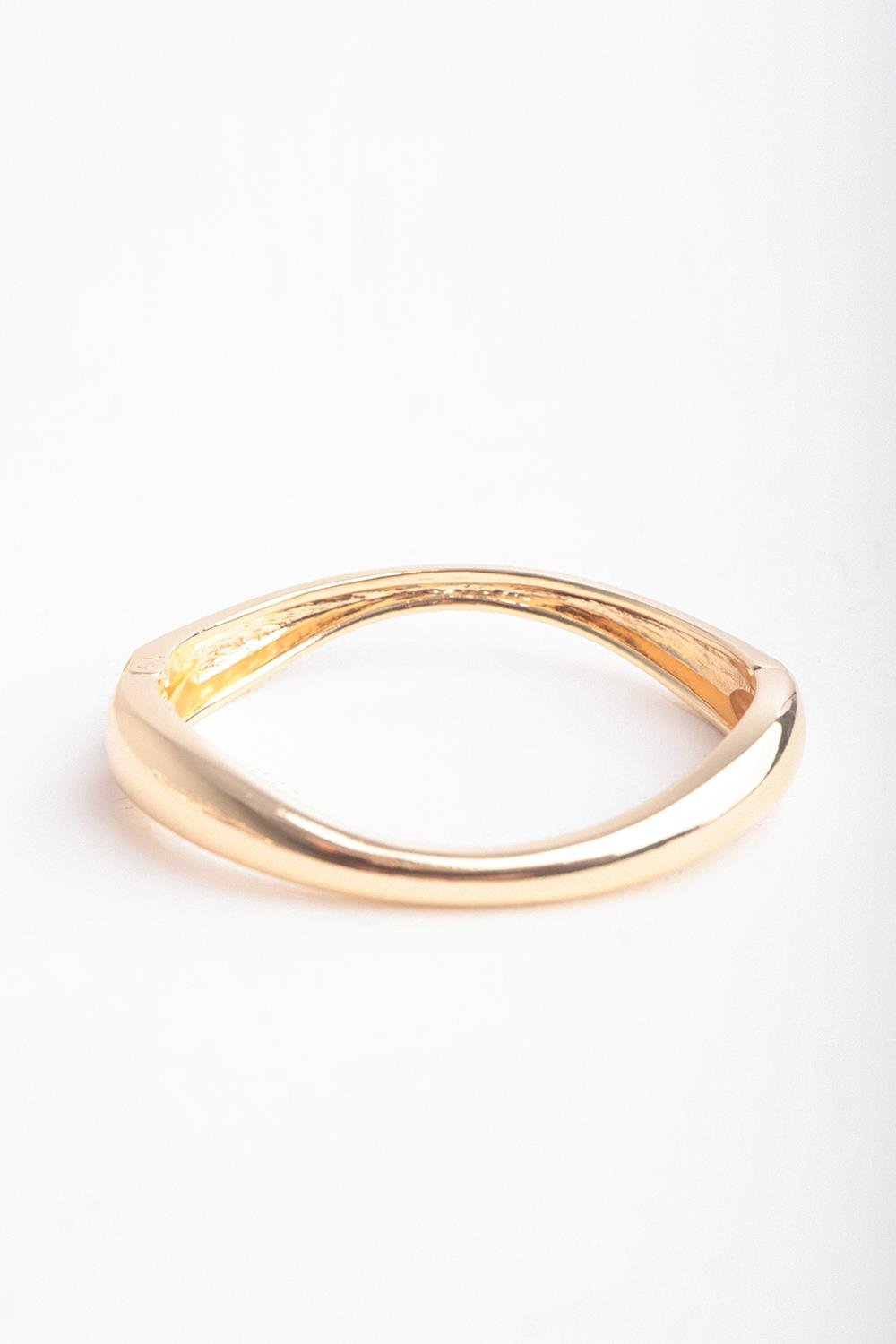 Gold-Kelepçe Bileklik