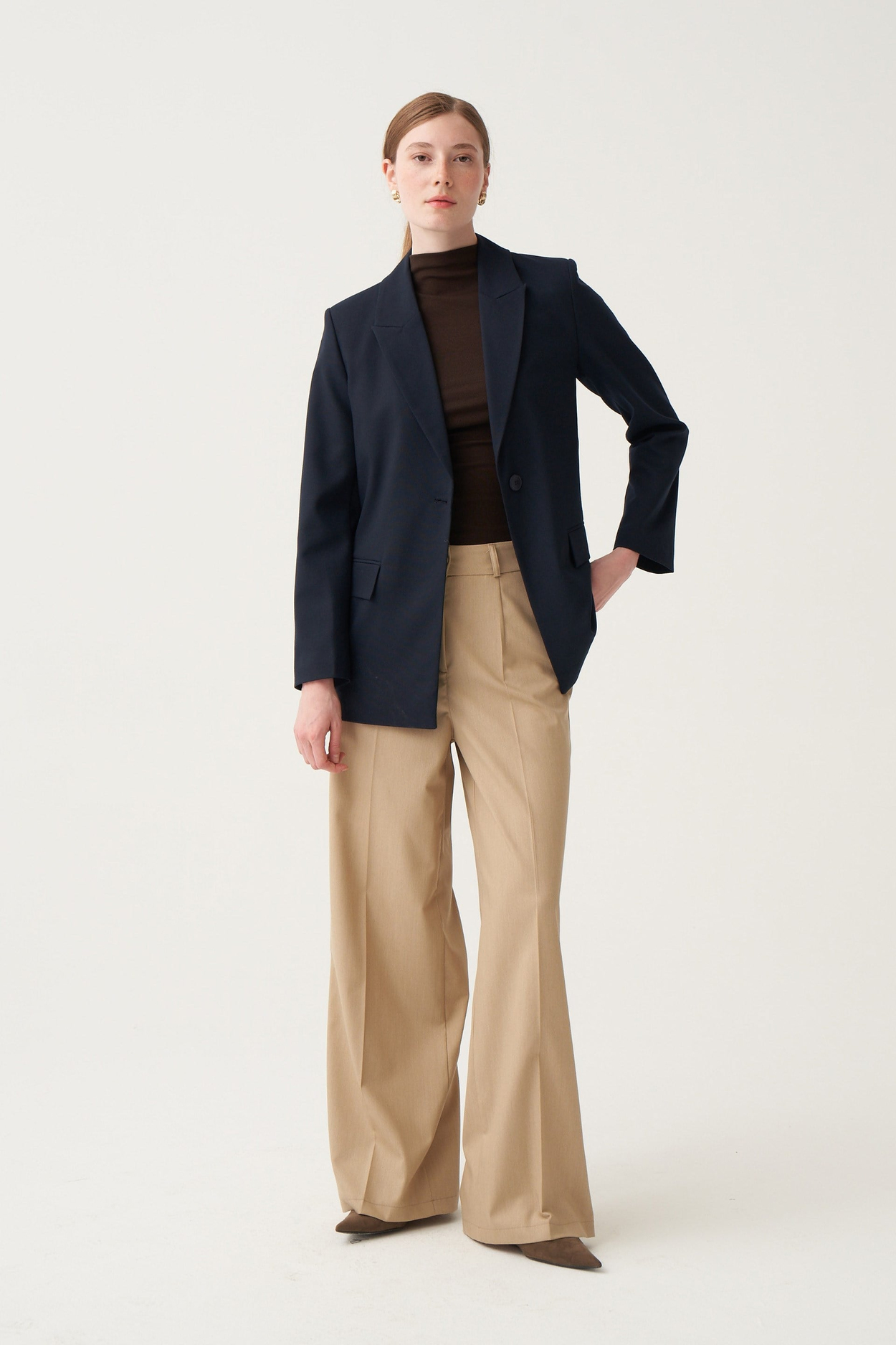 Lacivert-Blazer Ceket