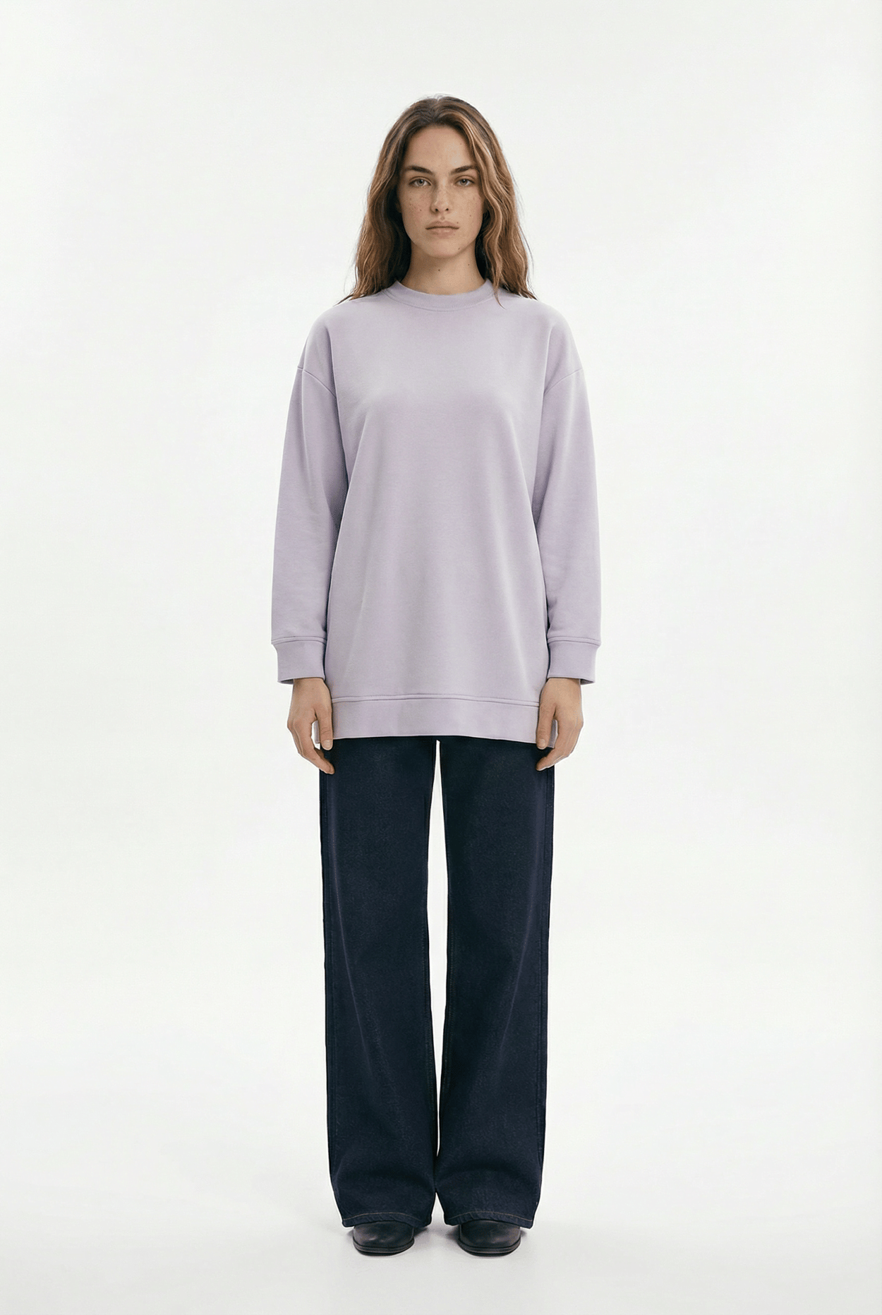 Soft-Textured Sweatshirt