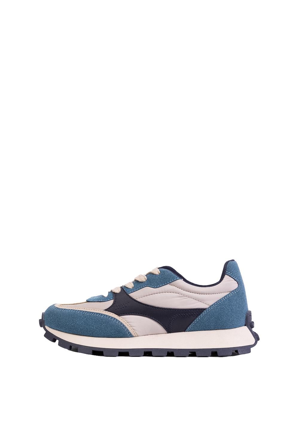 Mavi-Sneaker Ayakkabı