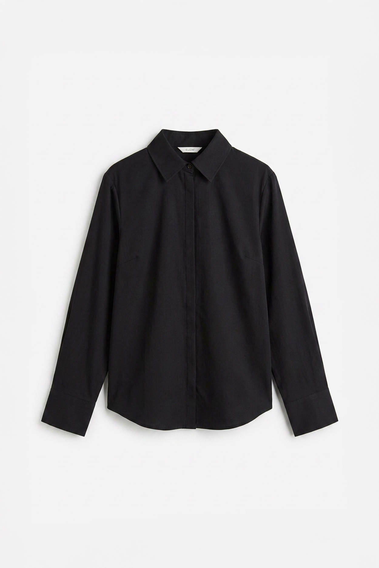 Siyah-Gizli Patlı Gömlek
