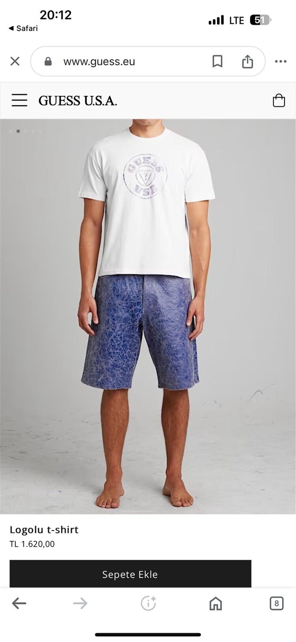 Eskitme baskılı t-shirt · 4