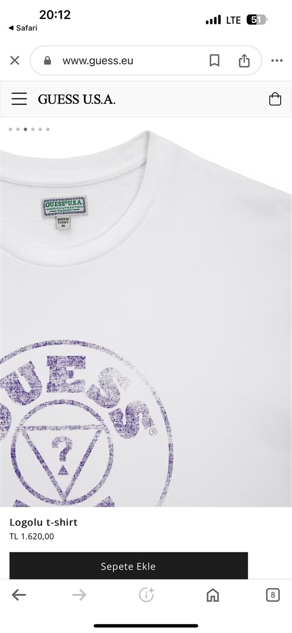 Eskitme baskılı t-shirt · 3