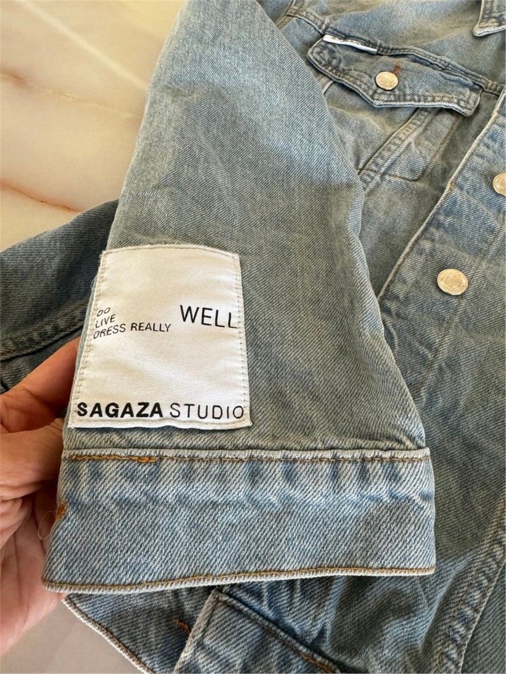 Sagaza jean ceket · 3