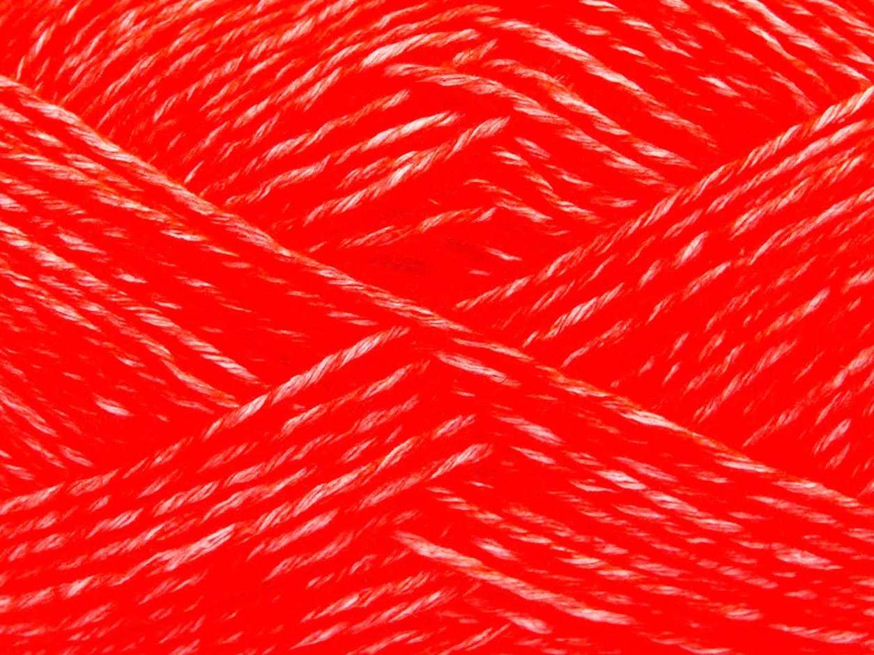 Denim Neon Orange