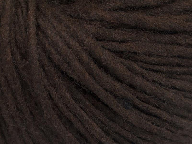 Kim Wool Dark Brown