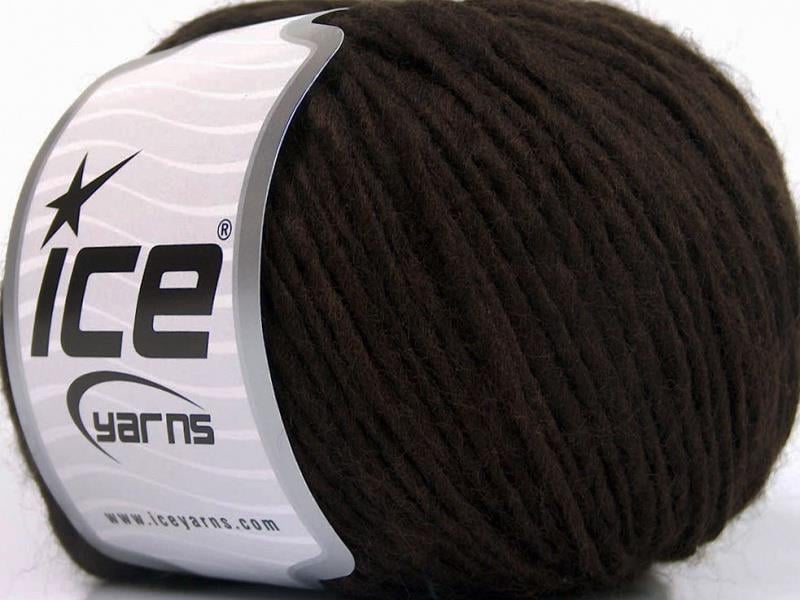 Kim Wool Dark Brown