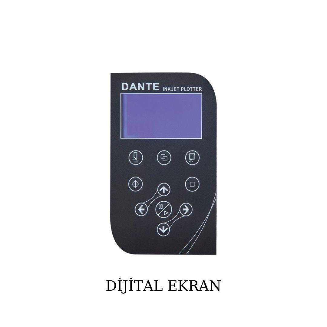 Dante Icon HP 45 Kartuşlu Plotter Makinası En: 225 Cm (Dört Kafa)
