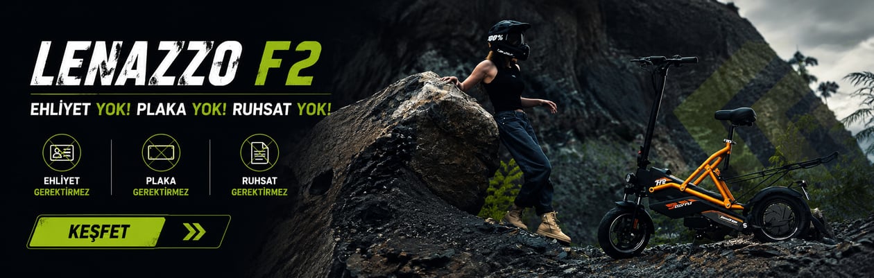 Lenazzo F2 Üç Tekerli Elektrikli Scooter - Teknik Özellikler