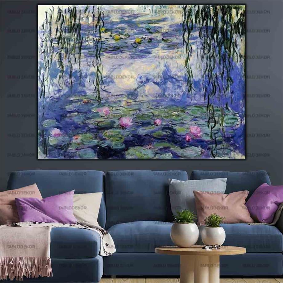 CLAUDE MONET-NİLÜFERLER REPRODÜKSİYON YAĞLI BOYA TABLO ürününe, REPRODÜKSİYON YAĞLI BOYA TABLOLAR kategorisinden hemen satın alabilirsiniz.
