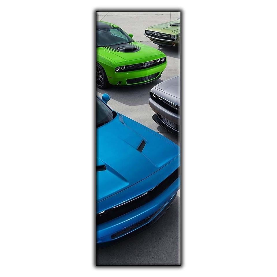 DODGE CHALLENGER MAVİ SPOR ARABA DİKEY KANVAS TABLO ürününe, KANVAS TABLOLAR kategorisinden hemen satın alabilirsiniz.