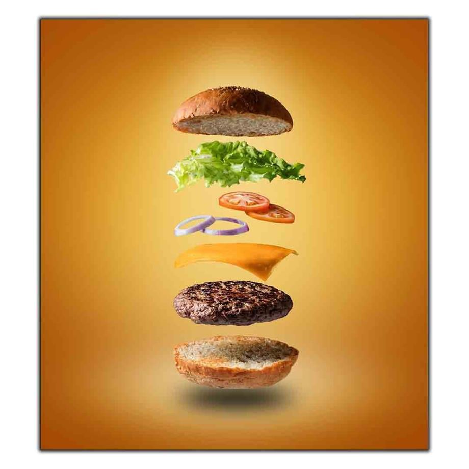 HAMBURGERİN İÇİNDEKİLER KANVAS TABLO ürününe, KANVAS TABLOLAR kategorisinden hemen satın alabilirsiniz.