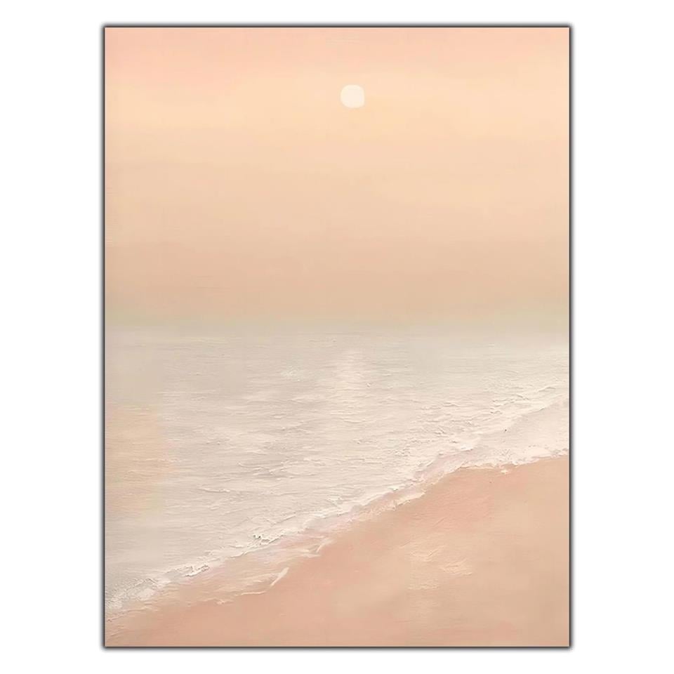 SOYUT PEMBE TONLU GÜNBATIMI MANZARASI YAĞLI BOYA DOKULU TABLO ürününe, YAĞLI BOYA DOKULU TABLOLAR kategorisinden hemen satın alabilirsiniz.