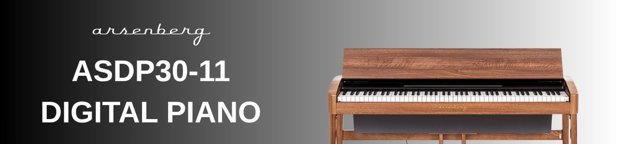 Walnut Hybrid Piano