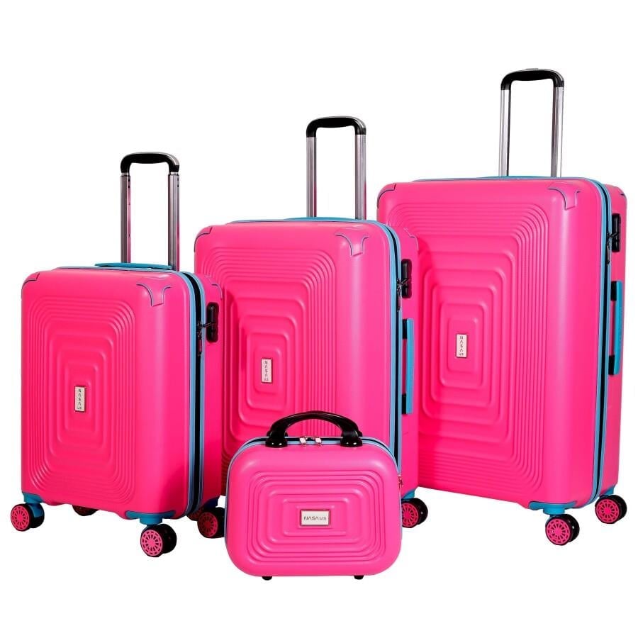 NASA U.S  Ring  Pembe 4 lü  Valiz Seti