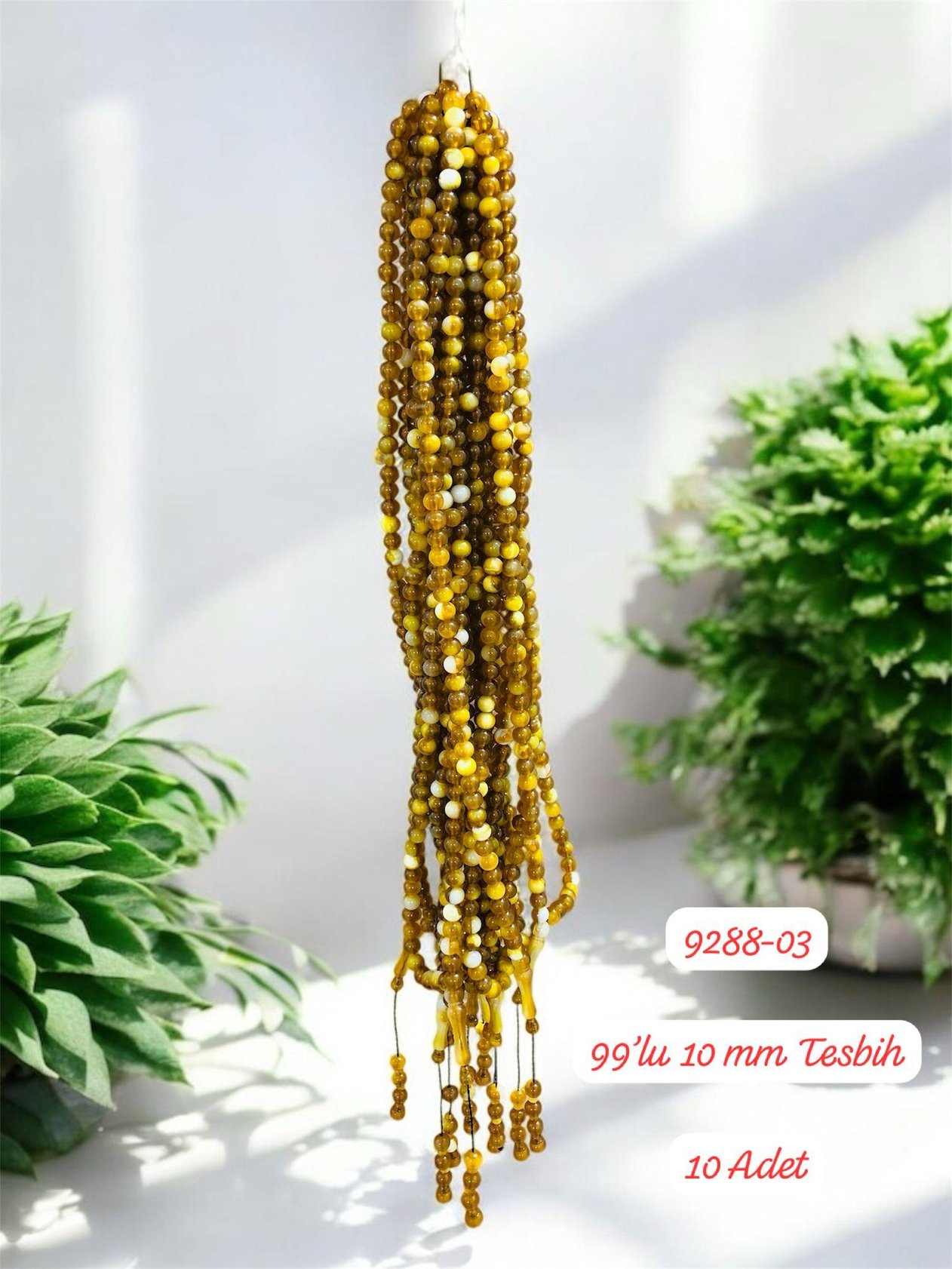 9288 99'lu 10mm Tesbih Lüks