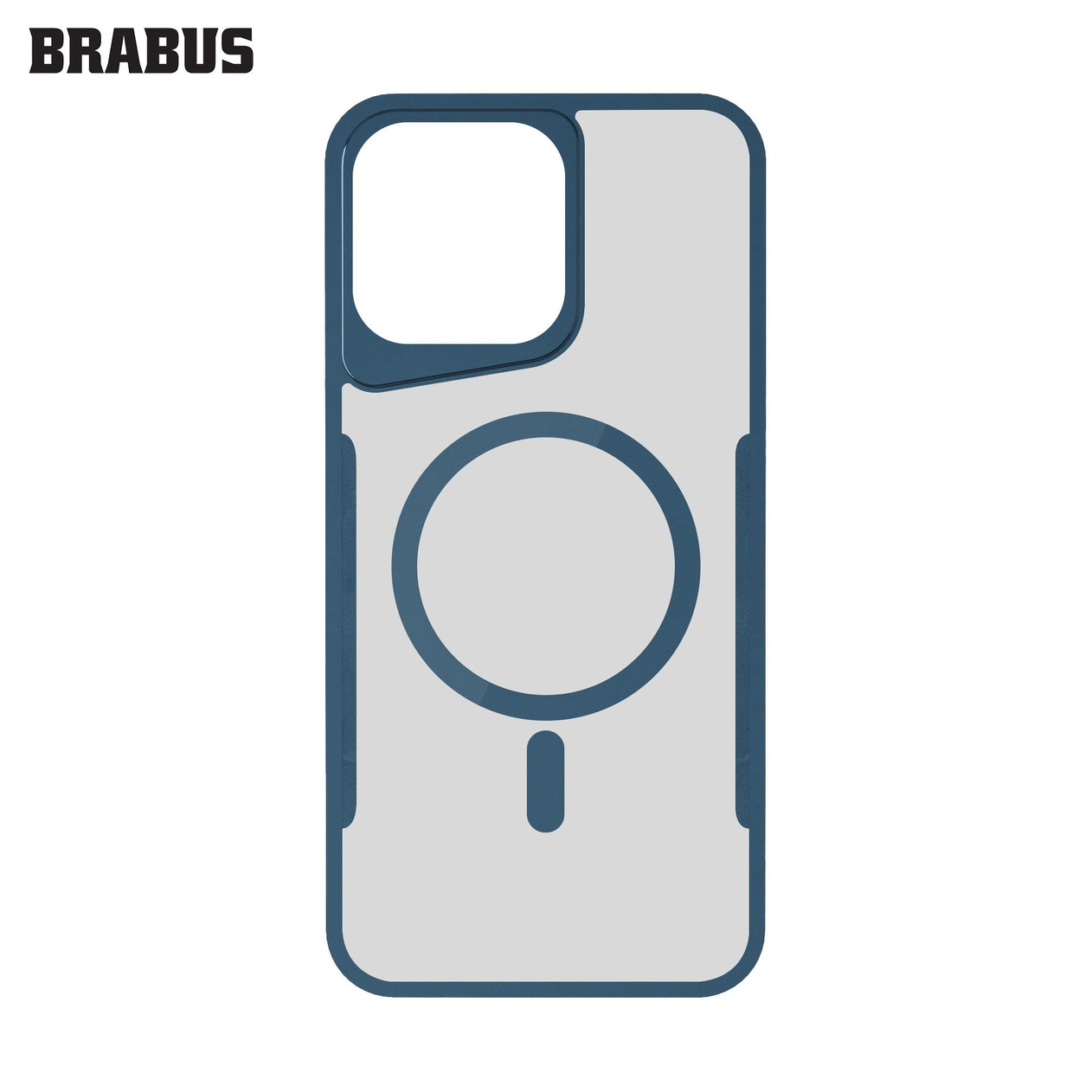 BRABUS Iphone 15 MagSafe İnce Silikon Horizon Şeffaf Kılıf 