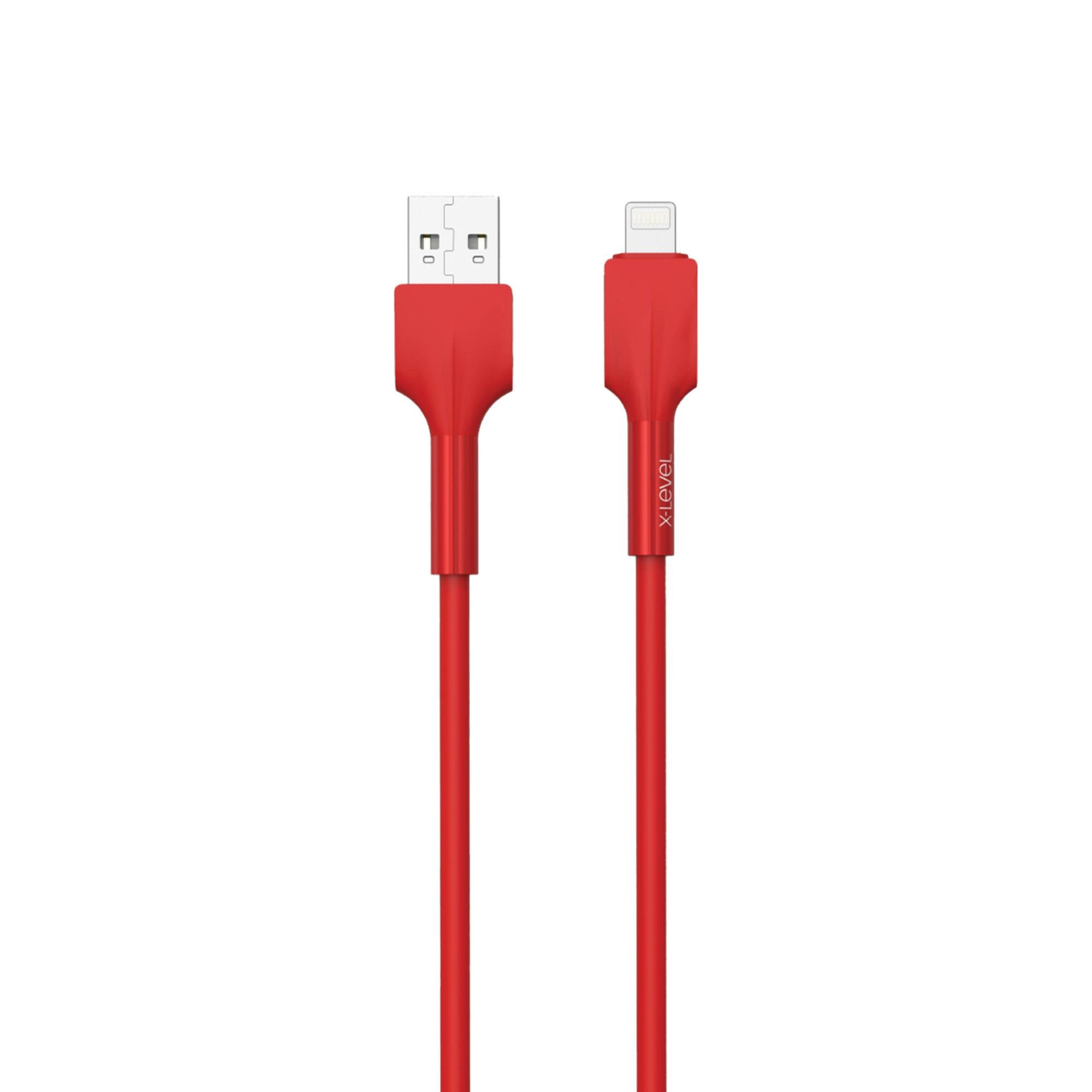 X-LEVELXCC9005 27W 3.3A Hızlı USB-A to Lightning 1.2 Metre Soft Data Şarj Veri Kablosu