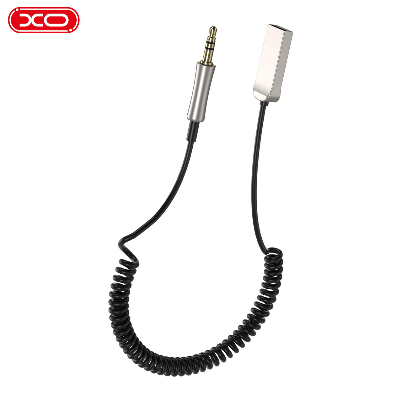 XO NB-R202 3.5 mm Jack Aux to USB-A Bluetooth Çevirici Alıcı Ses Aktarım Kablosu Dongle