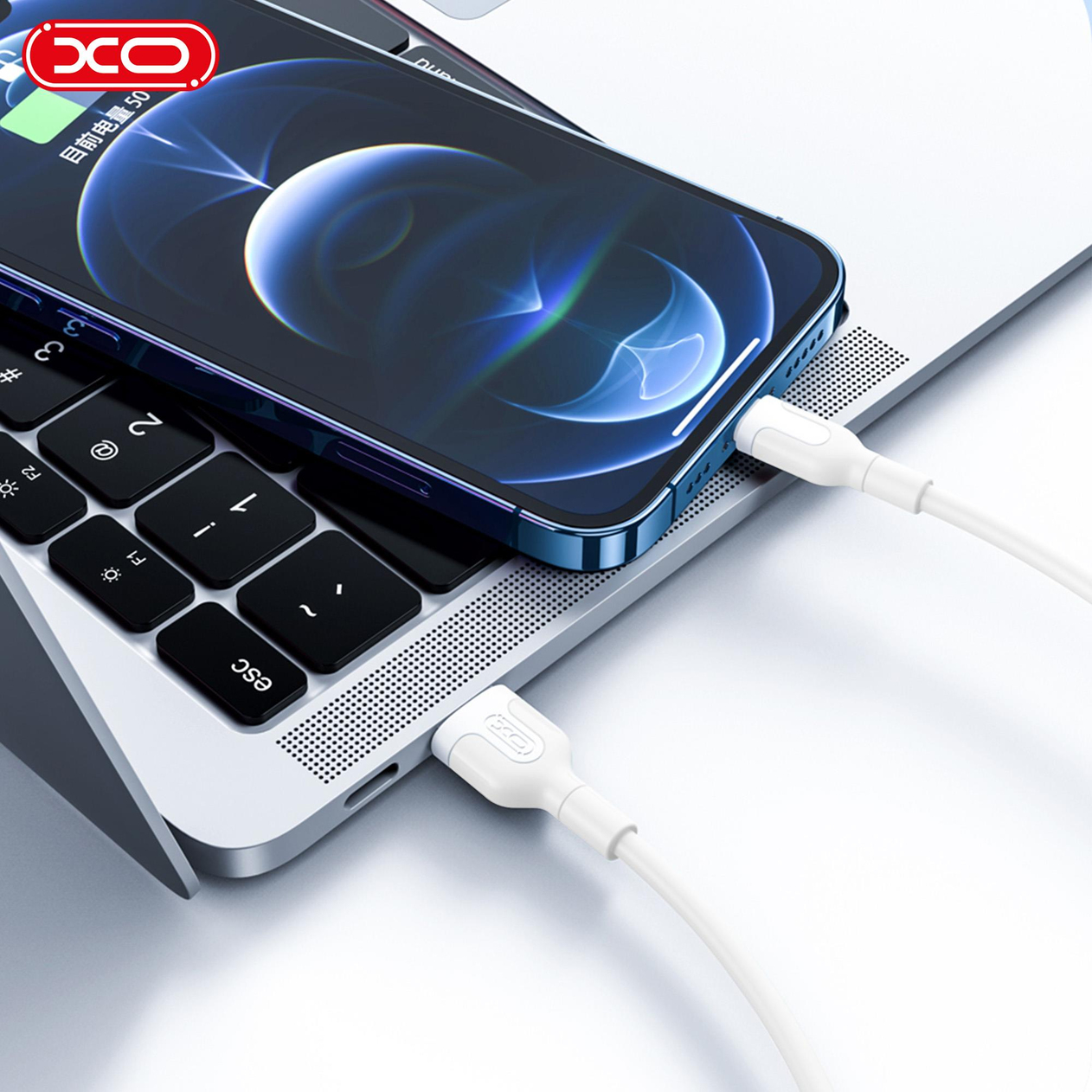 XO NB212 2.1A Hızlı Fast Destekli USB-A to Lightning Data Şarj Kablosu