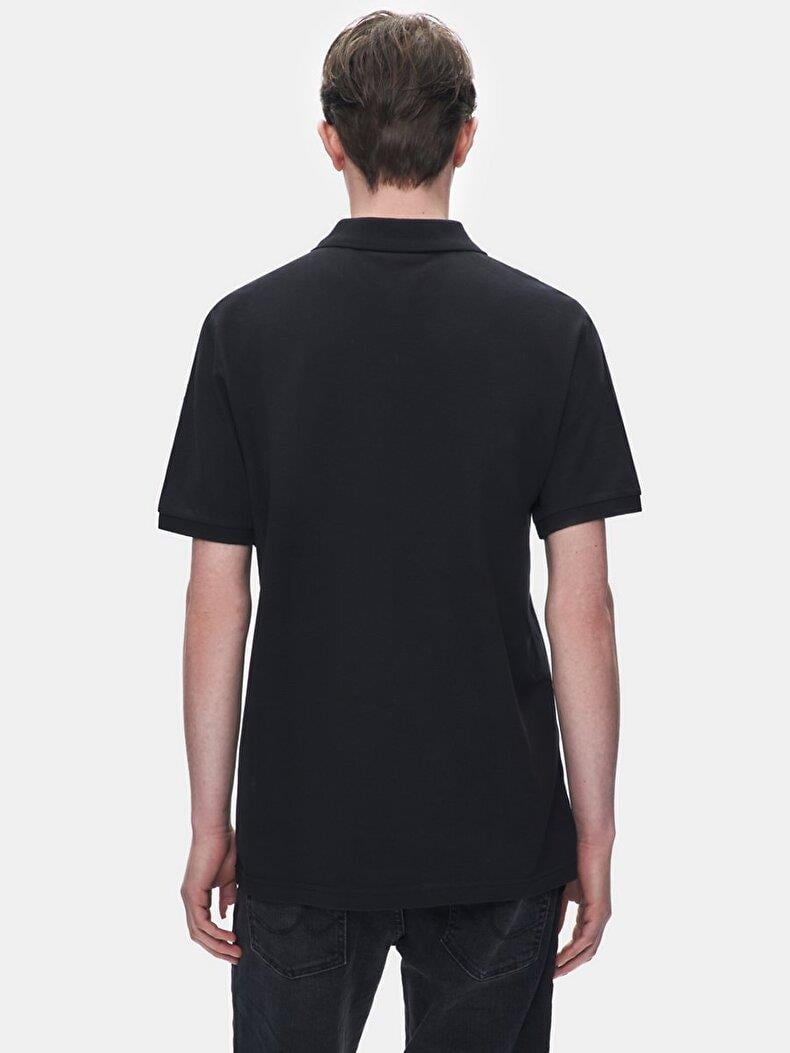 Ltb Wınado Erkek Polo Yaka Kısa Kol Regular Siyah T-Shirt 1225845086089Little Big1225845086089