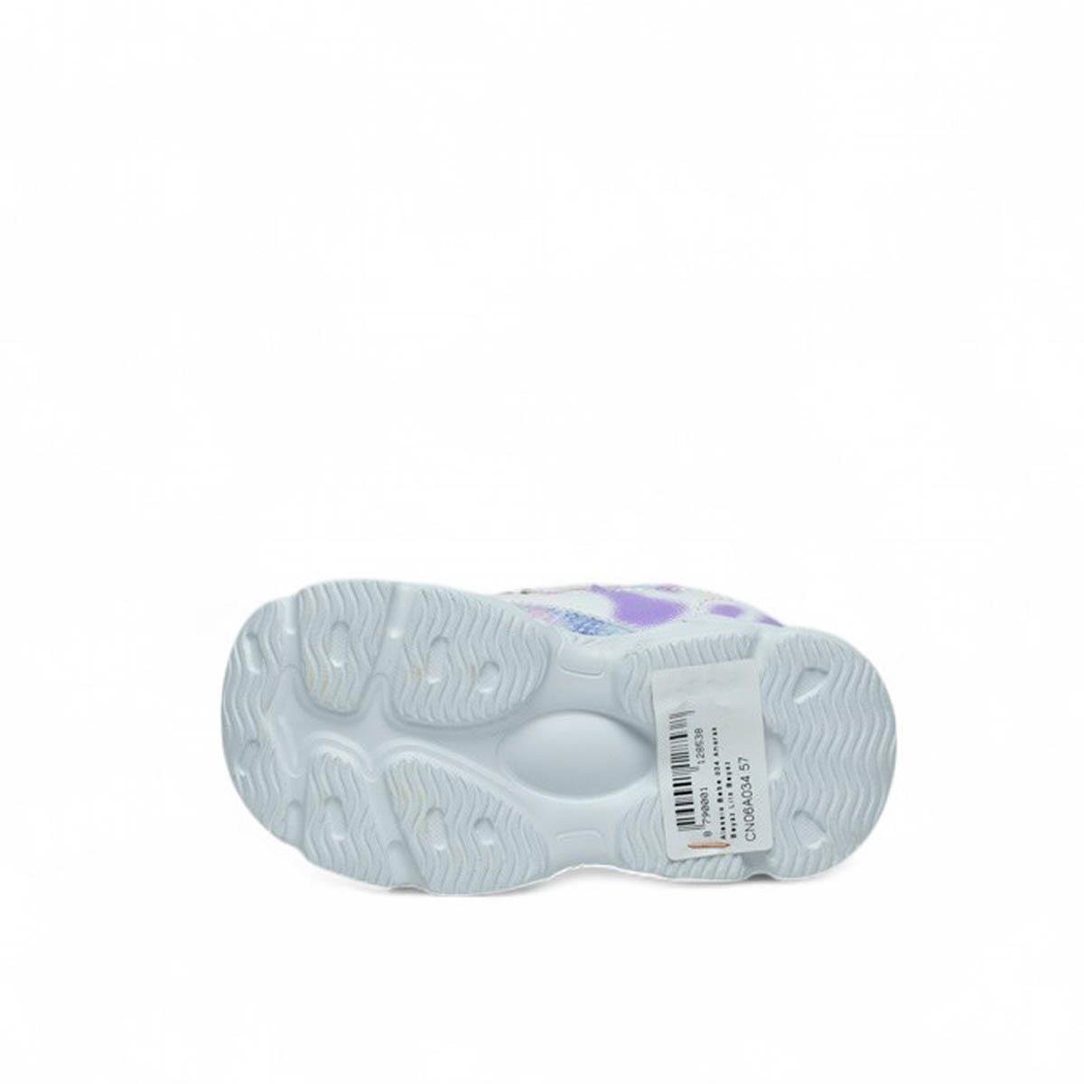 AlessıoAlessio Bebe 034 Anorak Beyaz Lila Beyaz