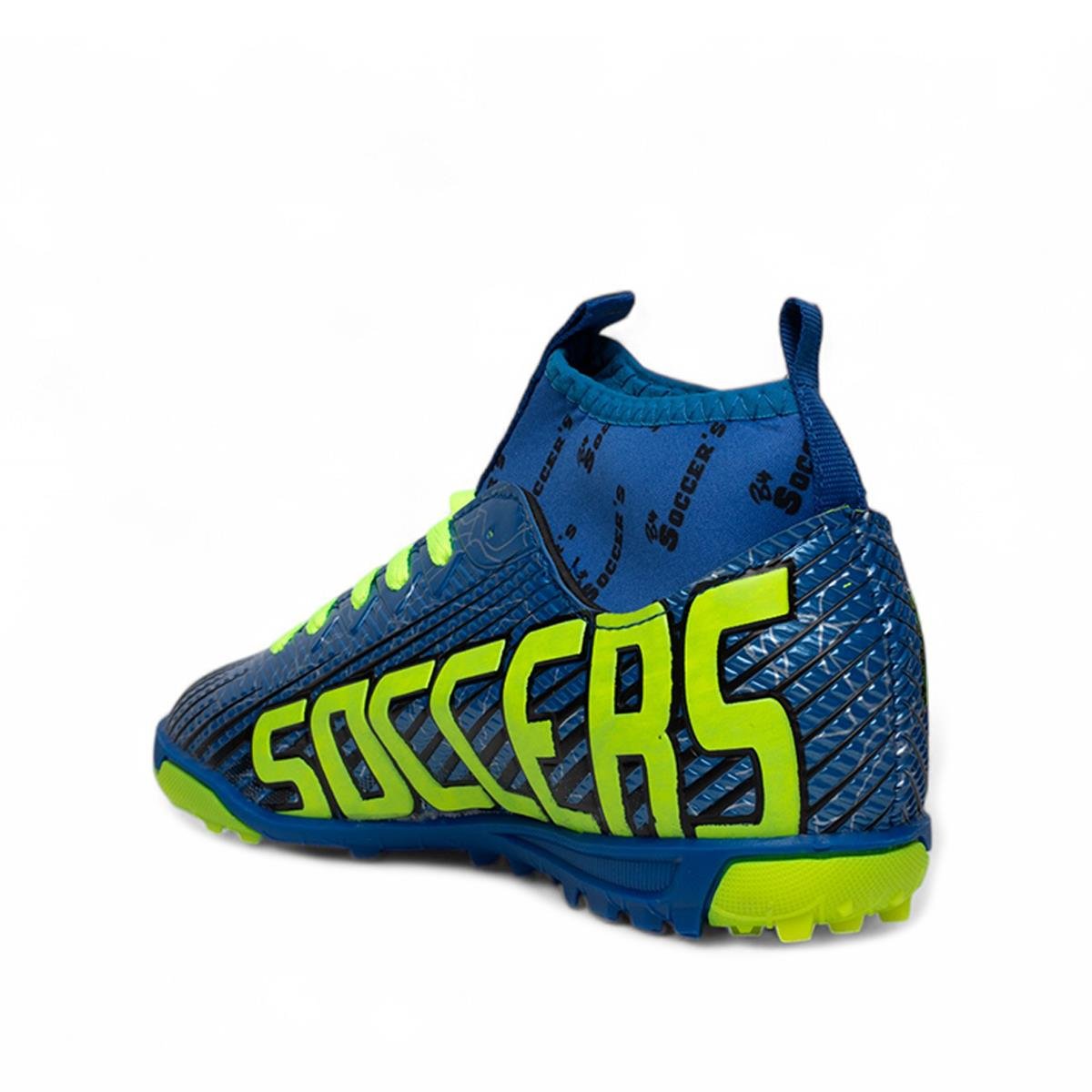 By Soccer'sBy Soccers Erkek F35 Halı Saha Mavi Sarı