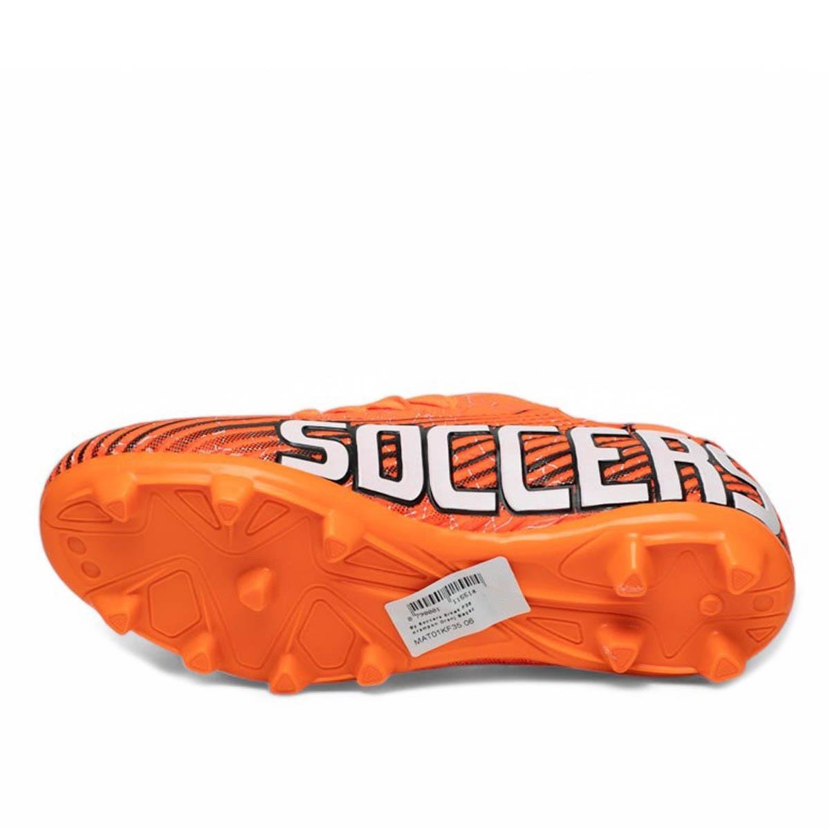 By Soccer'sBy Soccers Erkek F35 Krampon Oranj Beyaz