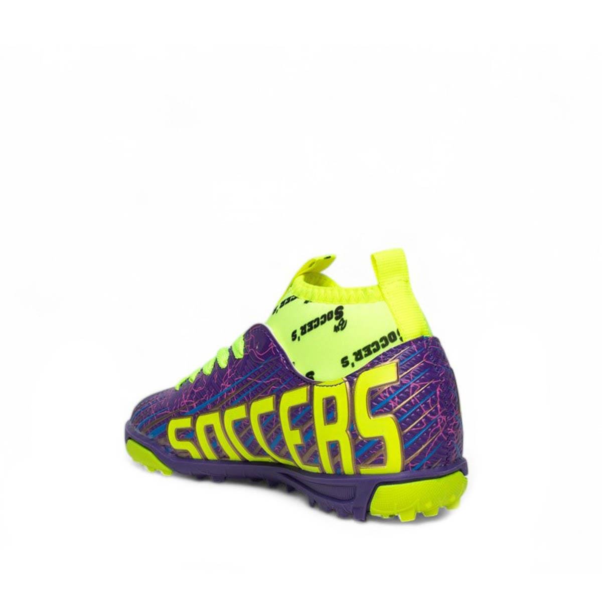 By Soccer'sBy Soccers Filet Halı Saha F35 Mor Sarı
