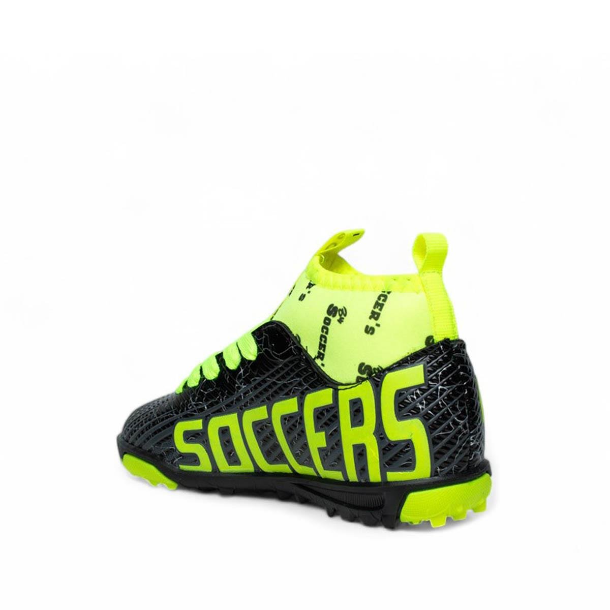 By Soccer'sBy Soccers Filet Halı Saha F35 Siyah Sarı