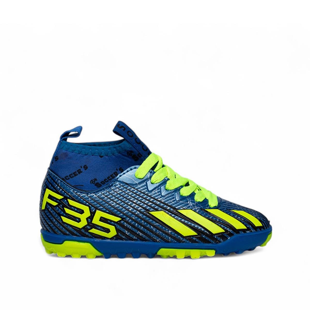 By Soccer'sBy Soccer's Filet Halı Saha F35 Mavi Sarı