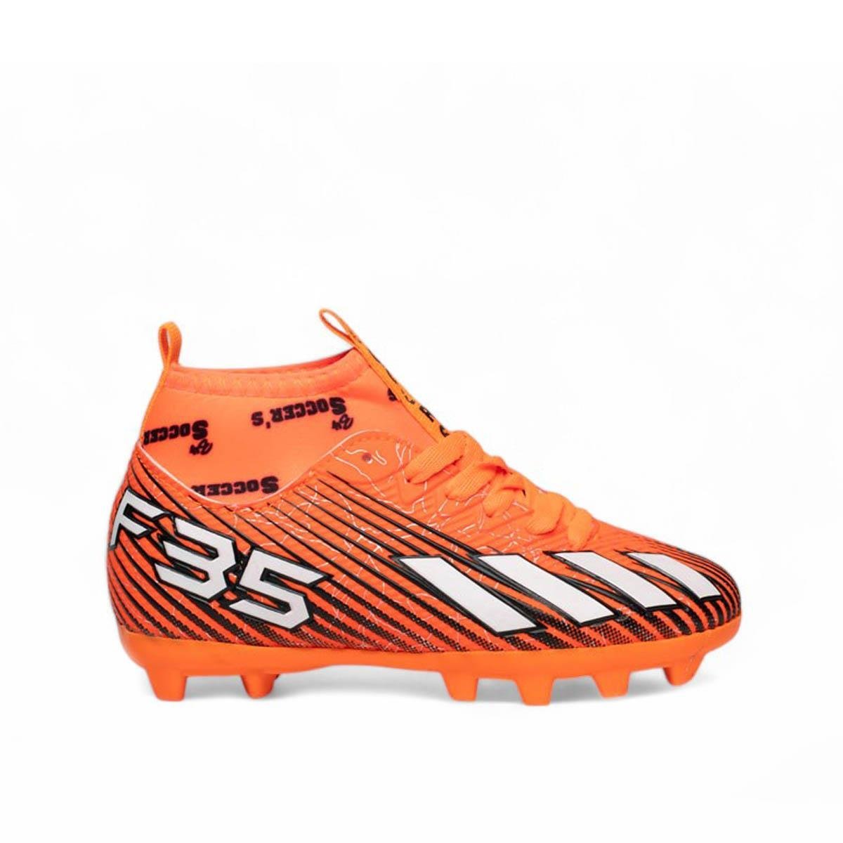 By Soccer'sBy Soccers Filet Krampon F35 Oranj Beyaz