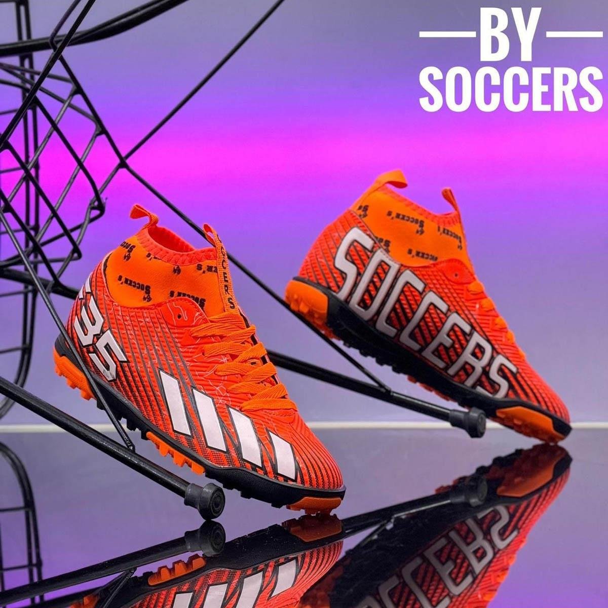By Soccer'sBy Soccers Garson Halı Saha F35 Oranj Beyaz