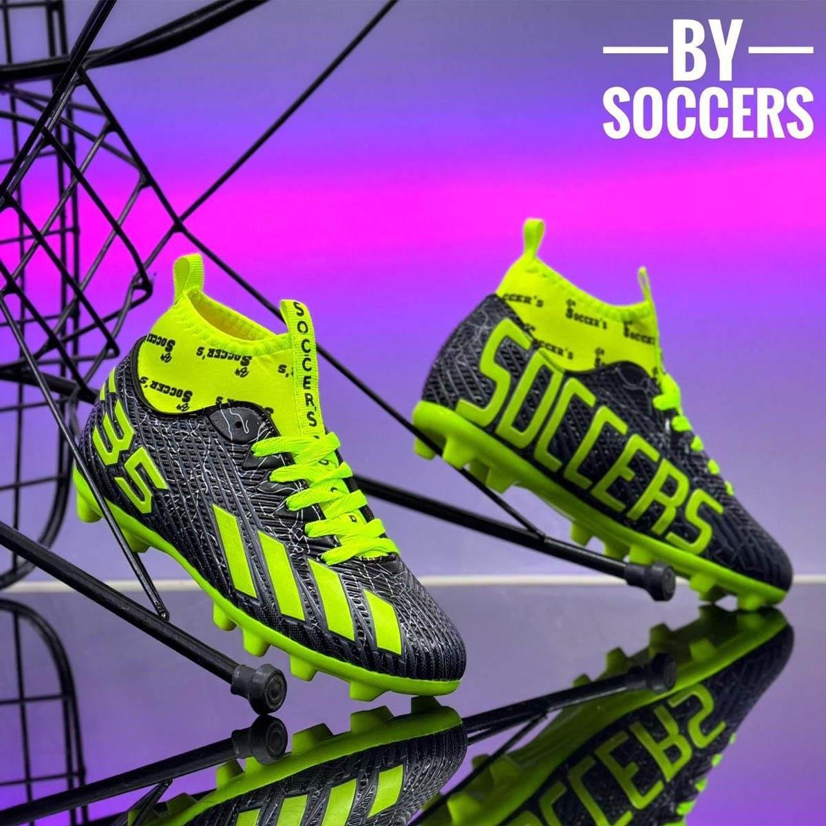 By Soccer'sBy Soccers Garson Krampon F35 Siyah sarı